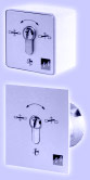 контактные замки 1140-10 аР открытые и 1140-11 uP потайные effeff Fritz Fuss, ASSA ABLOY Sicherheitstechnik, Германия