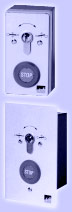 контактные замки 1145-10 аР открытые и 1145-11 uP потайные effeff Fritz Fuss, ASSA ABLOY Sicherheitstechnik, Германия